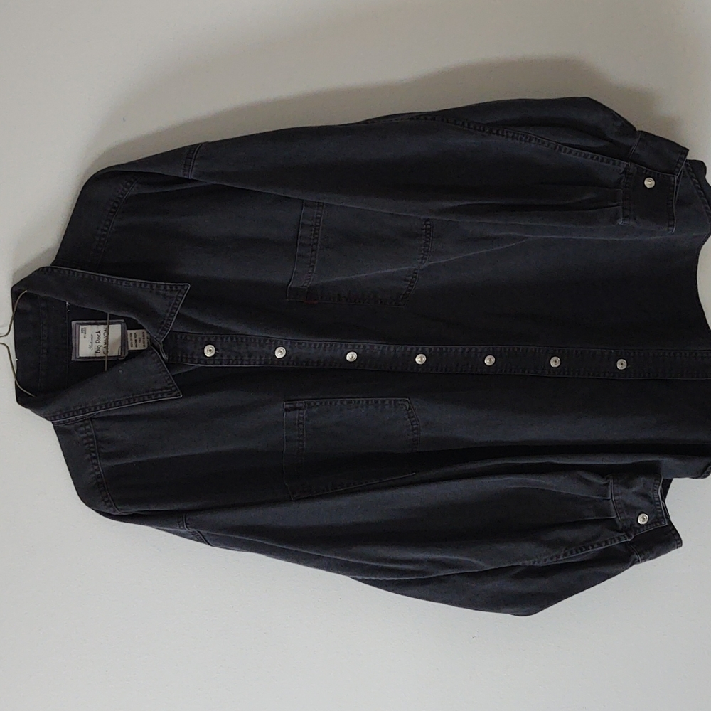 Men's Black thick shirt